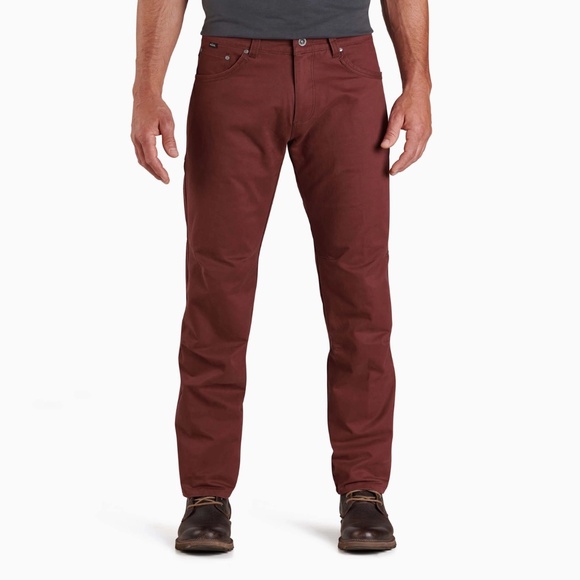 Kuhl Men’s Rydr Hiking Pants Brick Red 33 x 32 - Picture 1 of 11